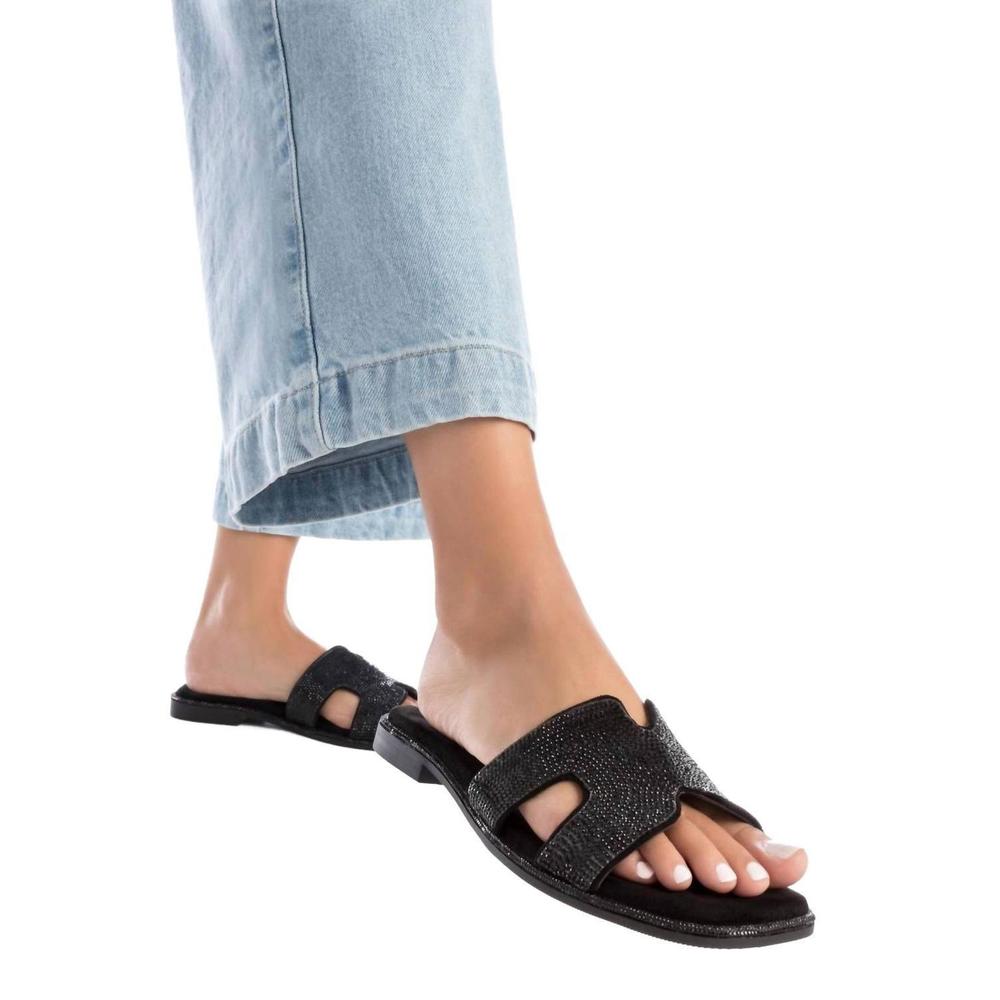 NEW XTI women's sandals in black